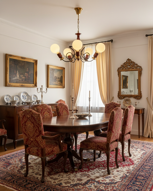 Modernist Cluster Chandelier