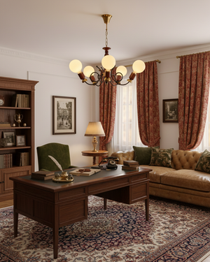 Modernist Cluster Chandelier