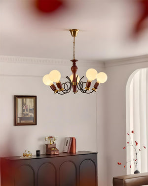 Modernist Cluster Chandelier