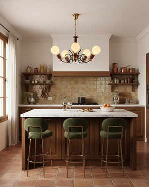 Modernist Cluster Chandelier