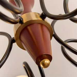 Modernist Cluster Chandelier