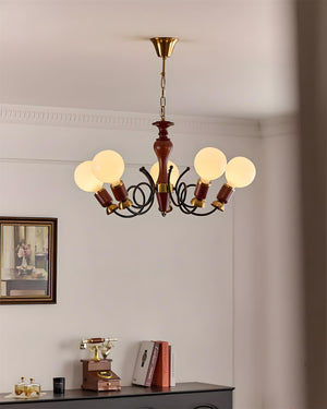 Modernist Cluster Chandelier