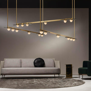 Modulo Horizontal Chandelier