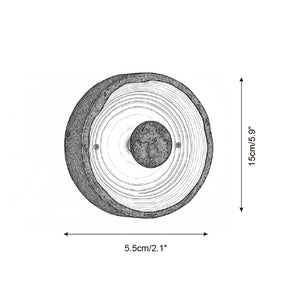 Moltena Black Wall Lamp