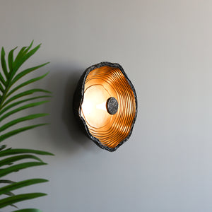 Moltena Black Wall Lamp