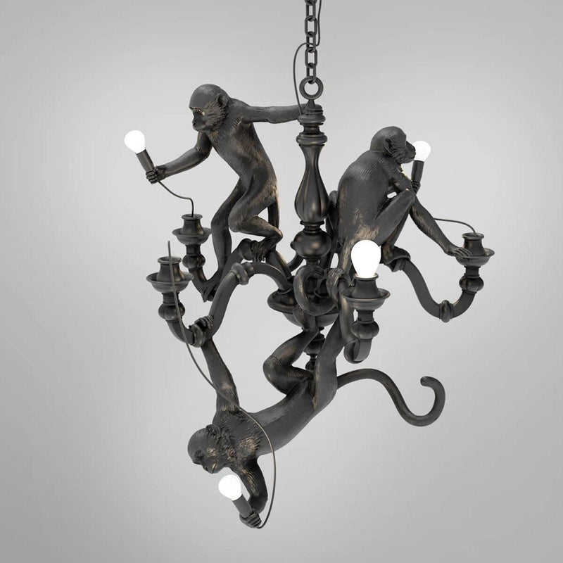 Monkey Chandelier – detail 11