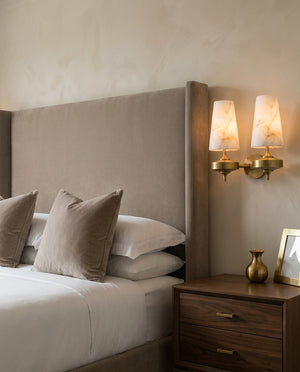 Montera Alabaster Wall Sconce