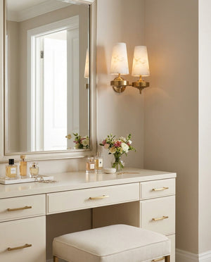 Montera Alabaster Wall Sconce