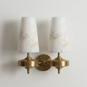Montera Alabaster Wall Sconce