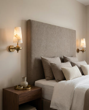 Montera Alabaster Wall Sconce