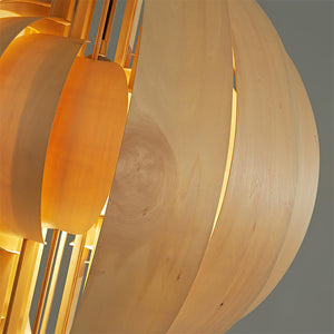 Moon Wood Pendant Lamp