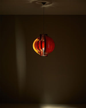 Moon Wood Pendant Lamp
