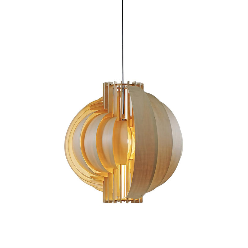 Moon Wood Pendant Lamp – detail 15