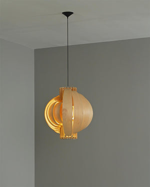 Moon Wood Pendant Lamp
