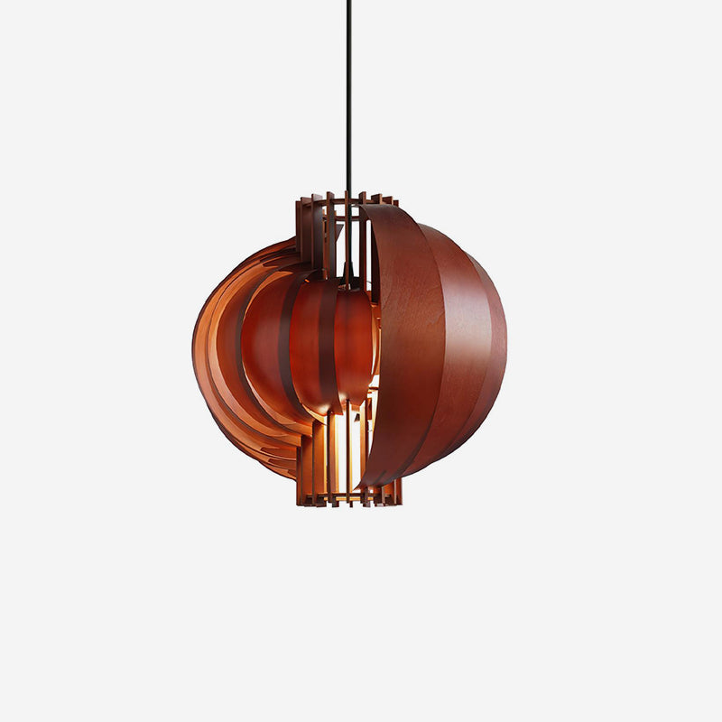 Moon Wood Pendant Lamp