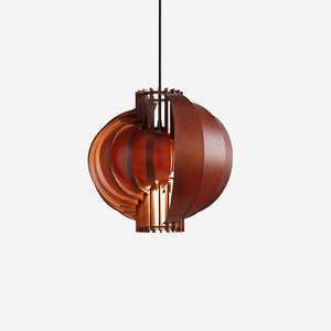 Moon Wood Pendant Lamp