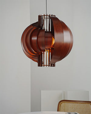 Moon Wood Pendant Lamp