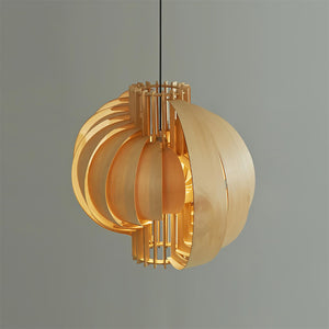 Moon Wood Pendant Lamp