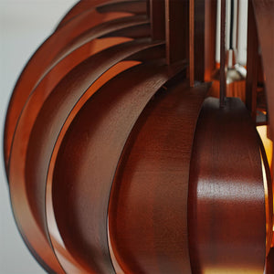 Moon Wood Pendant Lamp