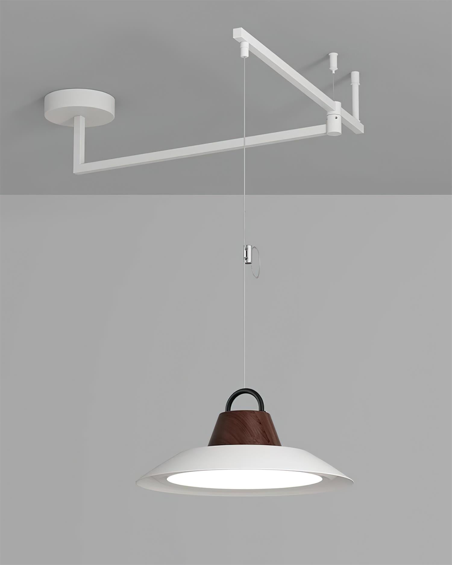Morvia Swing Arm Pendant Lamp