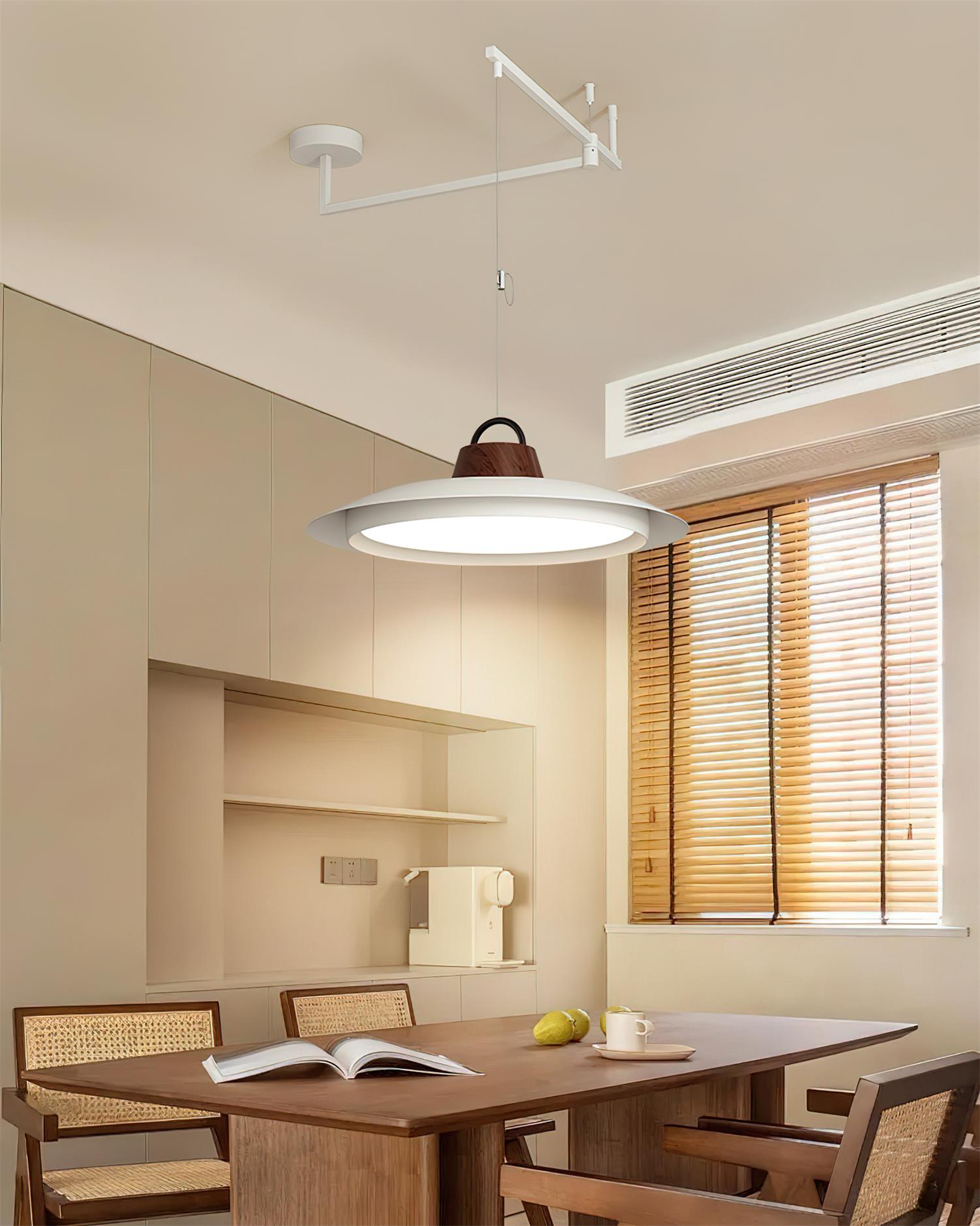 Morvia Swing Arm Pendant Lamp