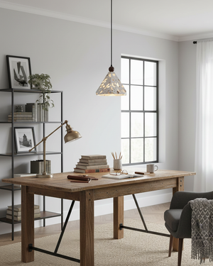 Mosaic Pyramid Pendant Lamp