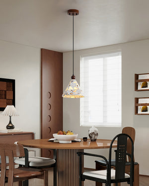 Mosaic Pyramid Pendant Lamp