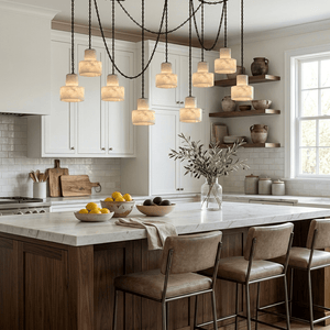 Multi-Tier Chain Drum Pendant Lamp