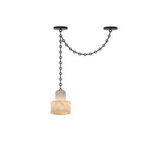 Multi-Tier Chain Drum Pendant Lamp