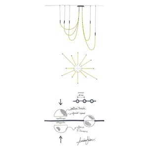 Multidot Chandelier