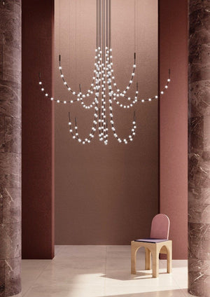 Multidot Chandelier