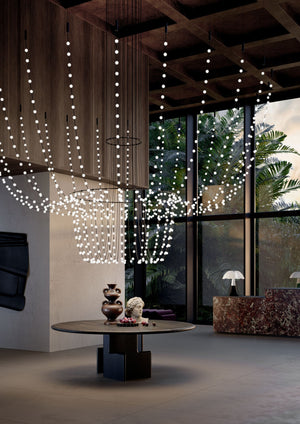 Multidot Chandelier