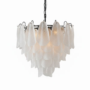 Glass Teardrop Chandelier