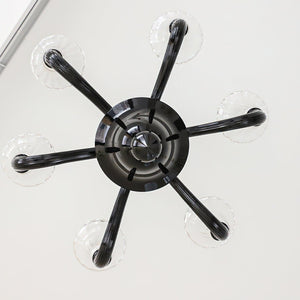 Black Candle Chandelier
