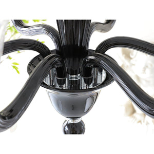 Black Candle Chandelier