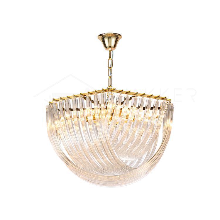 Lampadario Trevi in vetro