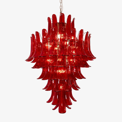 Lustre Cascade Crystal Crimson