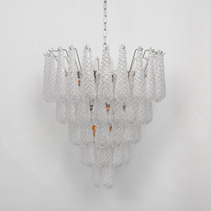 Glass Droplet Chandelier