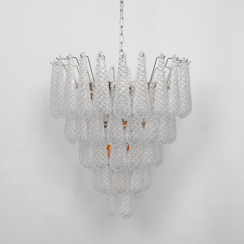 Glass Droplet Chandelier – detail 29