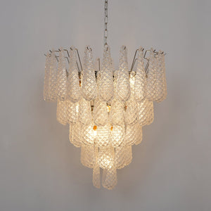 Glass Droplet Chandelier