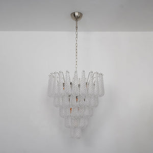 Glass Droplet Chandelier