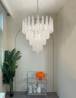 Glass Droplet Chandelier