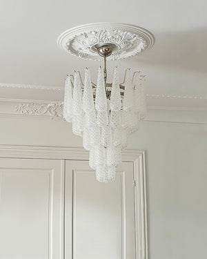 Glass Droplet Chandelier