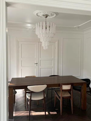 Glass Droplet Chandelier