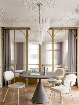 Glass Droplet Chandelier