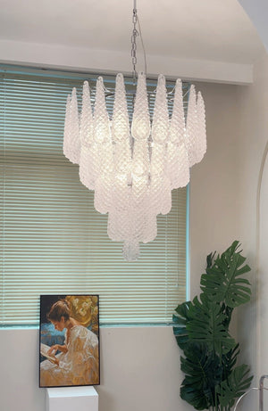 Glass Droplet Chandelier