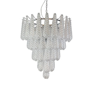 Glass Droplet Chandelier