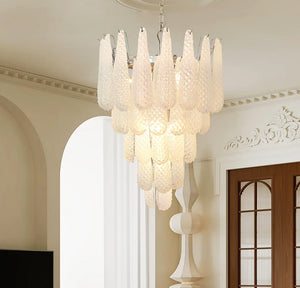 Glass Droplet Chandelier