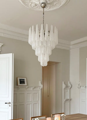 Glass Droplet Chandelier