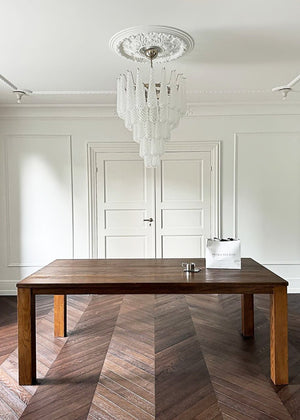 Glass Droplet Chandelier
